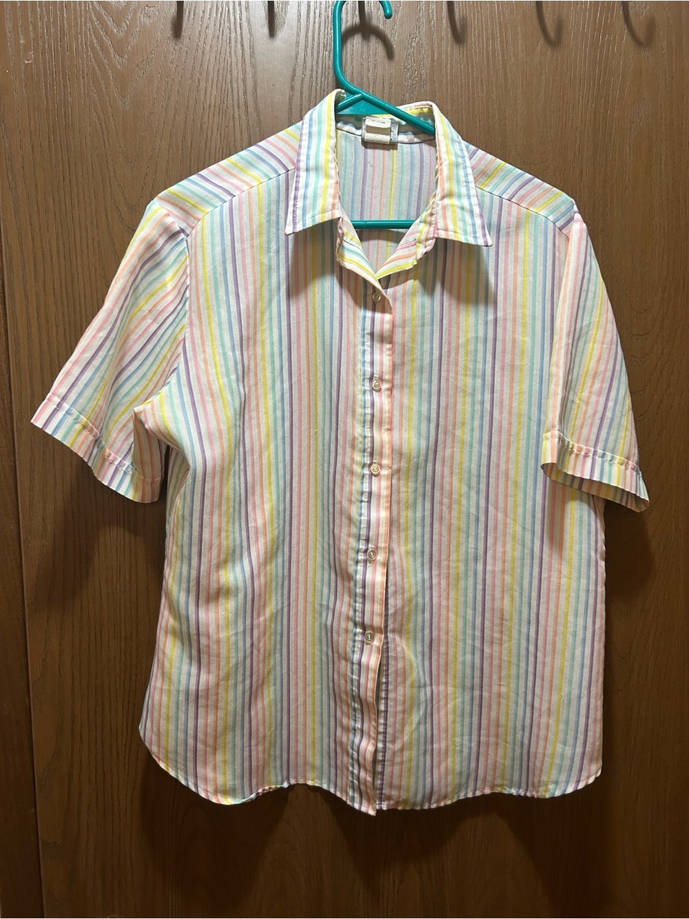 Miss B pastel rainbow top